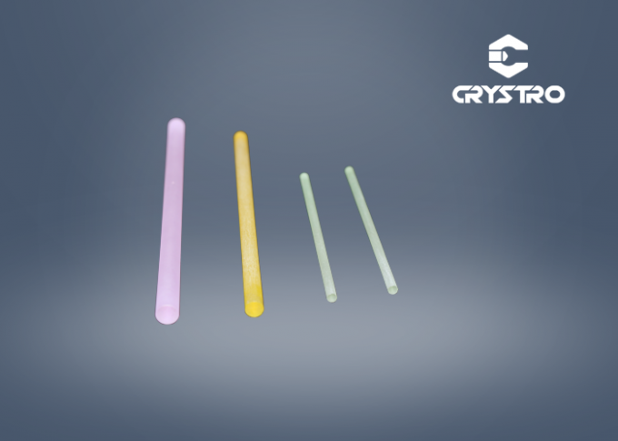 2mm 1,1% einzelner Laser Crystal Rod For Medical Laser Systems Nd-YAG 0