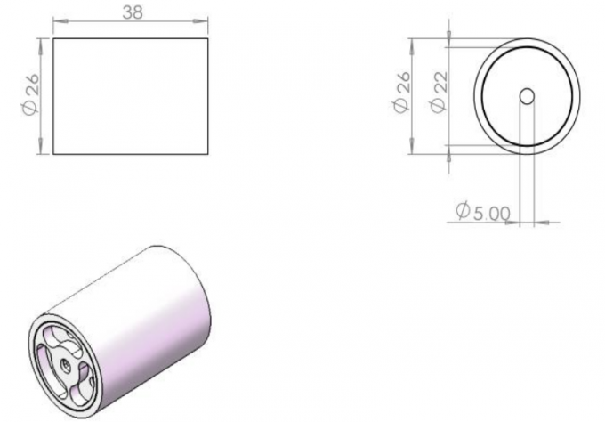 12mm-Aperture 850nm Hochleistungs Faraday-Optik-Isolator 0
