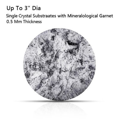 kaufen Up To 3'' Dia Single Crystal Substrates with Mineralogical Garnet 0.5 Mm Thickness online manufacture