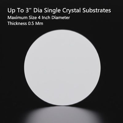 kaufen Up To 3'' Dia Single Crystal Substrates Maximum Size 4 Inch Diameter Thickness 0.5 Mm online manufacture