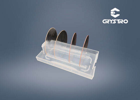 kaufen 6.52g/Cm3 Runde dünne Folie LaAlO3 Waferkristalle doppelseitig poliert online manufacture