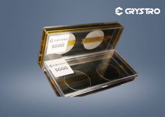 kaufen 7.09g/Cm3 Ersetztes Gadolinium Gallium Garnet GSGG Einkristallwafer online manufacture