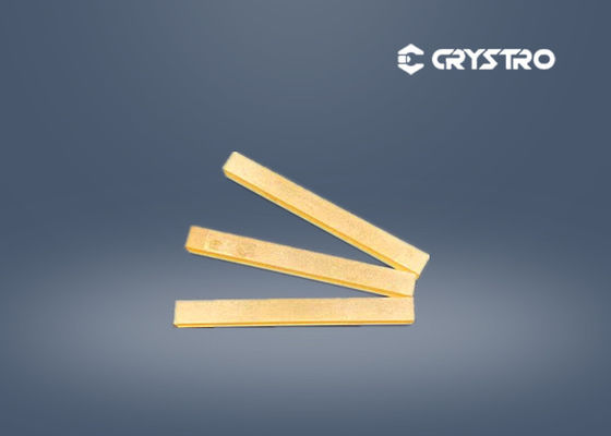 kaufen 4 mm X 4 mm X 50 mm La3Ga5SiO14 LGS Einzelkristall mit Au-Beschichtung online manufacture