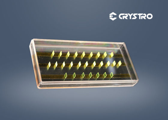 kaufen 10x10x1mm Hochleistung Ce GAGG Scintillation Einzelkristall für γ-Strahl-Detektion online manufacture