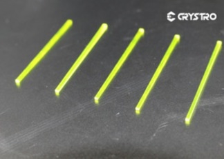 Crystro-Cer LuAG transparenter einzelner Crystal For LED, der Anwendung beleuchtet