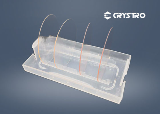0.6mm Lanthan-Aluminat LaO Einkristallwafer für elektronische Geräte