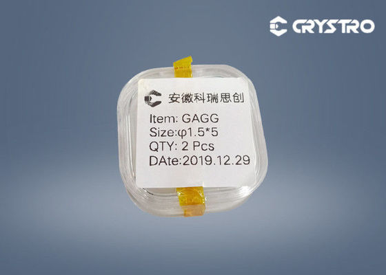Dia 1,5 mm Szintillation Ce GAGG Szintillation Einzelkristallstab